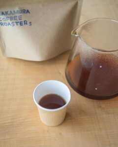 コーヒーの試飲サービス