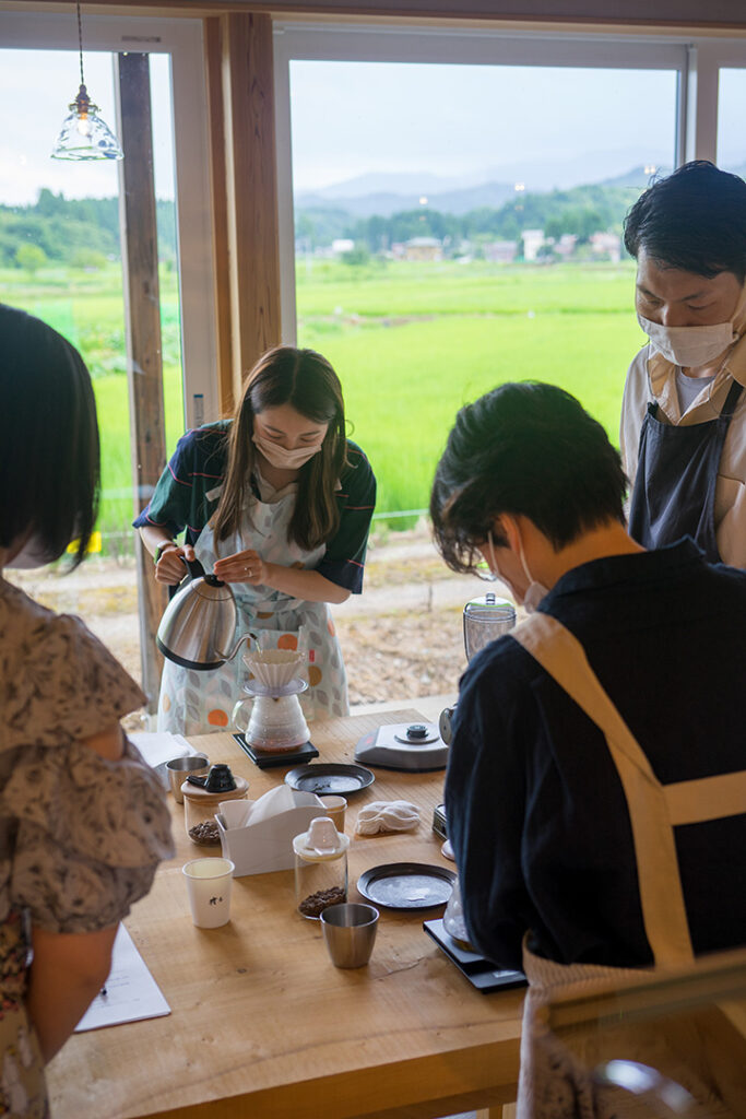 コーヒーセミナー参加者の様子