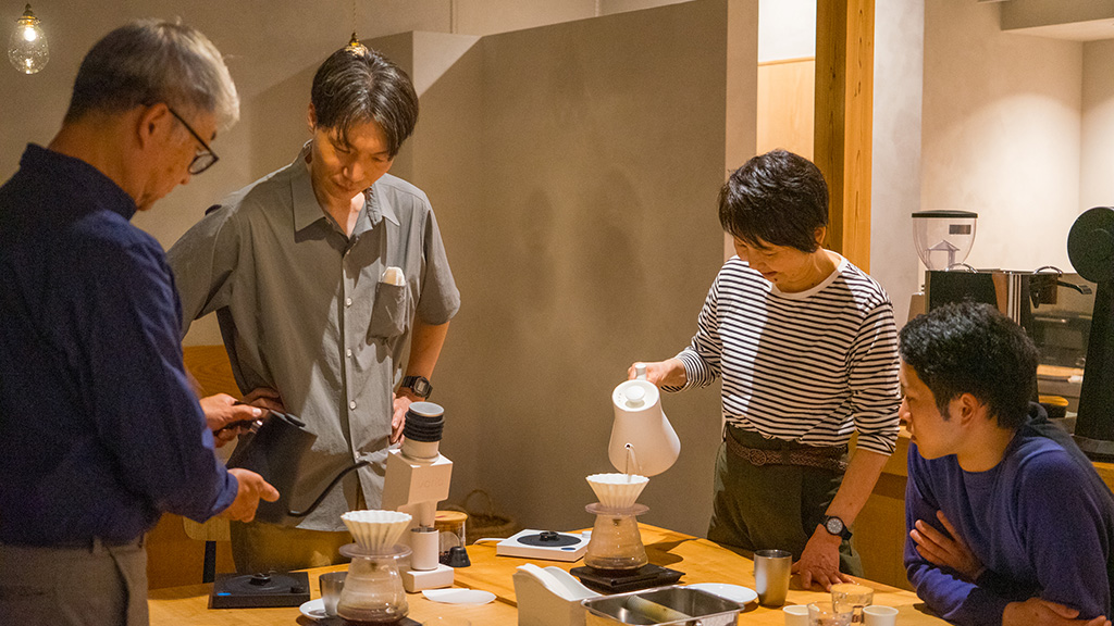 コーヒーセミナーの様子